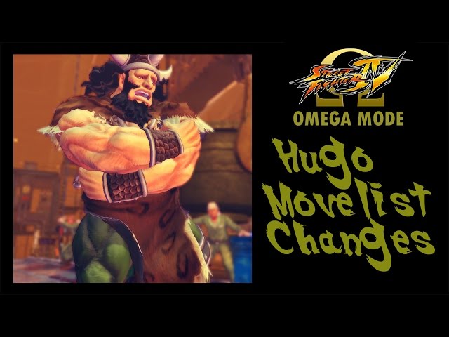 USFIV: Omega Mode - Vega Move List Changes 