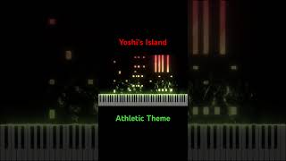 🎹 Yoshi‘s Island - Athletic Theme (Piano cover) #piano #music #gaming