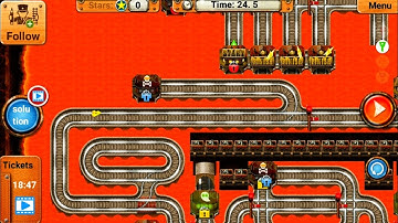 Train Station Maze - Rail Maze 2 - Train Puzzle Game - Android Gameplay #.365