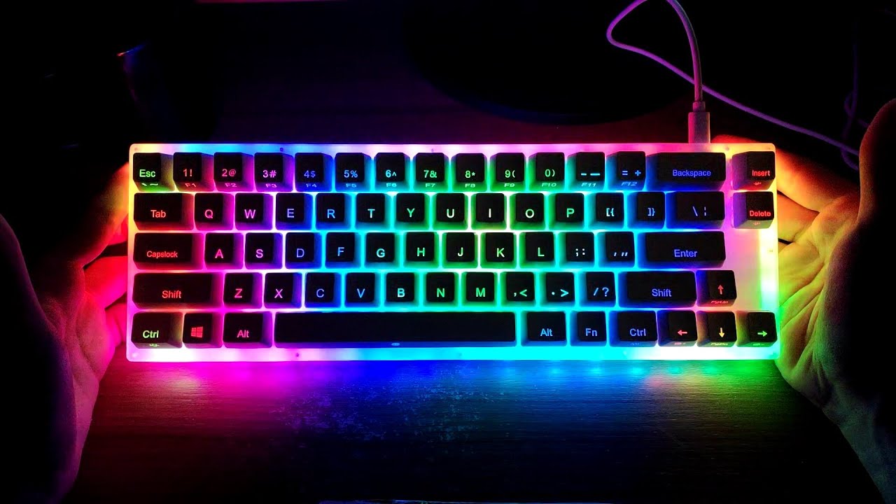 gamakay k66 mecânico teclado