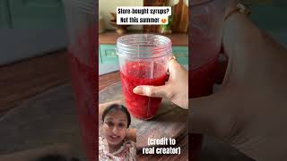 Plum Syrup #plum #syrup #summerdrink #moktail #homemade #ytshorts #reaction #healthy #drink #energy