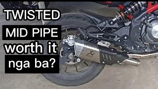 BENELLI 302S | EXHAUST SOUND with TWISTED MID PIPE |@jmac86motovlog