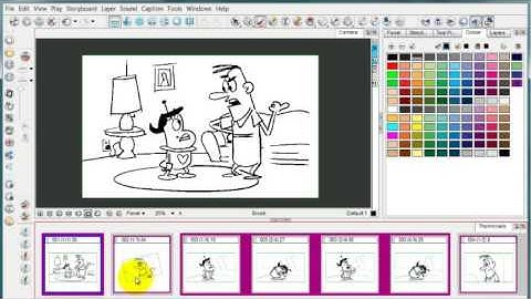 Output to Image Files in Storyboard Pro 4.2