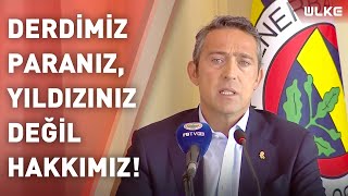 Fenerbahçe'nin yeni teknik direktörü kim olacak? Ali Koç'tan ilk yorum!