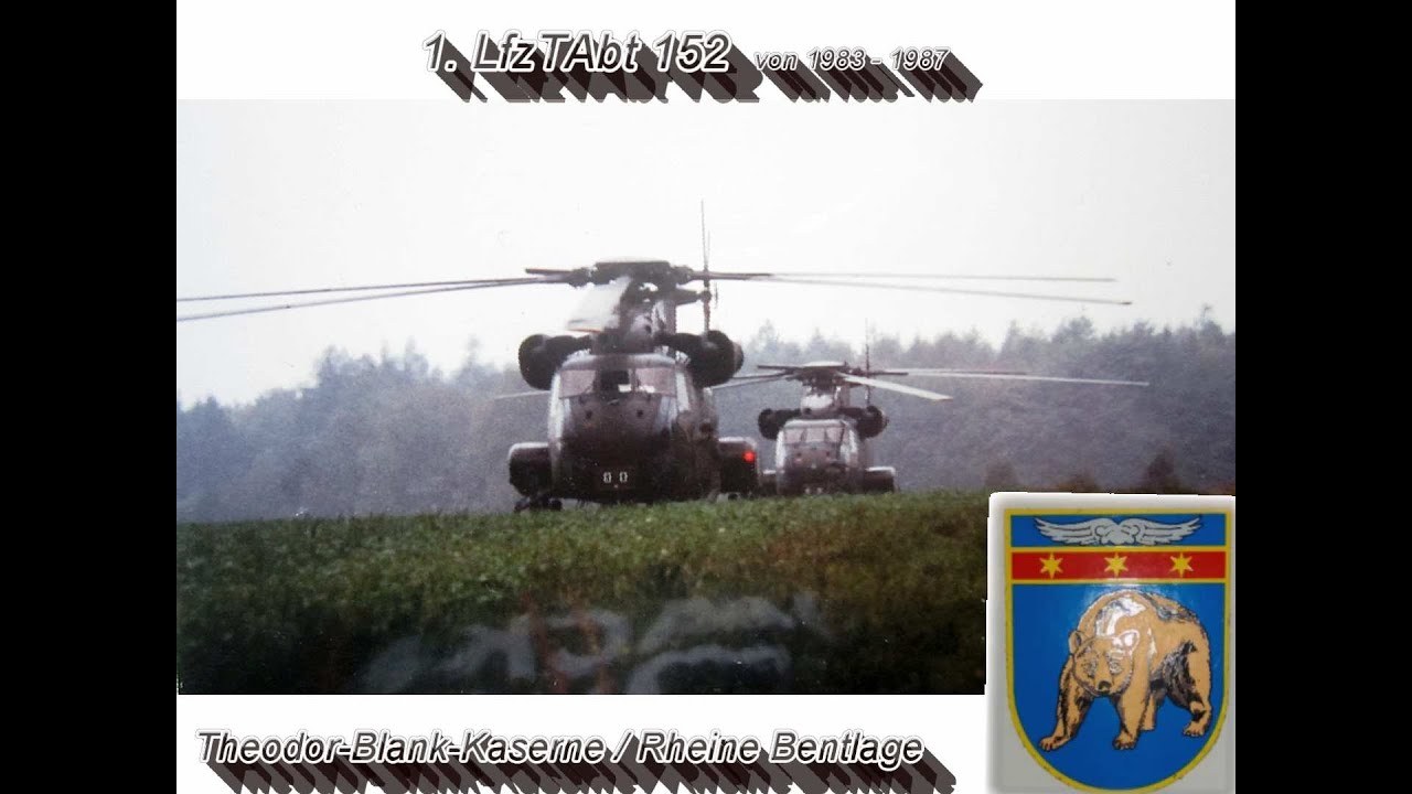 1983 - 1987 Rheine/Bentlage CH53G, Heeresflieger 1.LfzTAbt152, Flugtag 1985, Ostenholz, Bückeburg