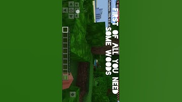 How to made crafting table in minecraft pe