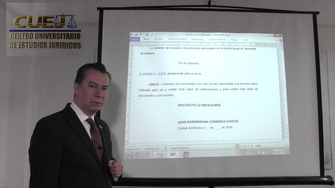 Cómo elaborar un Escrito de Autorización para consultar el Expediente
