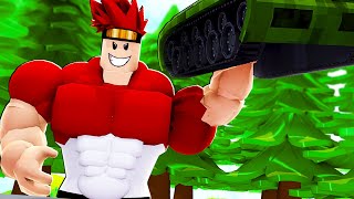 CEL MAI PUTERNIC OM! | Lifting Simulator Roblox