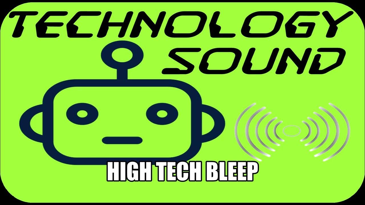 Tech sound. Sound technology. radio static.