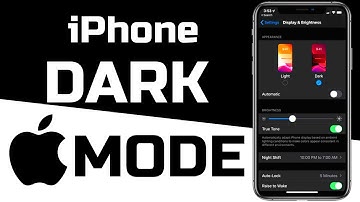 How To Enable DARK MODE on iPhone/iPad [iOS 15/16] (2022) I Dark Theme for iPhone