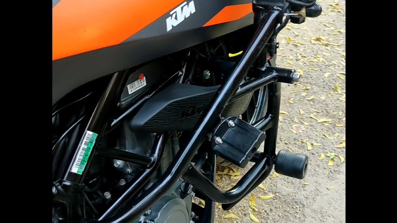 CRASH GUARD HYPERRIDER CRASH GUARD FOR KTM ADV 390 INSTALLATION