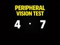 Peripheral Vision Test | How Good Is Your Side Vision? (4K)