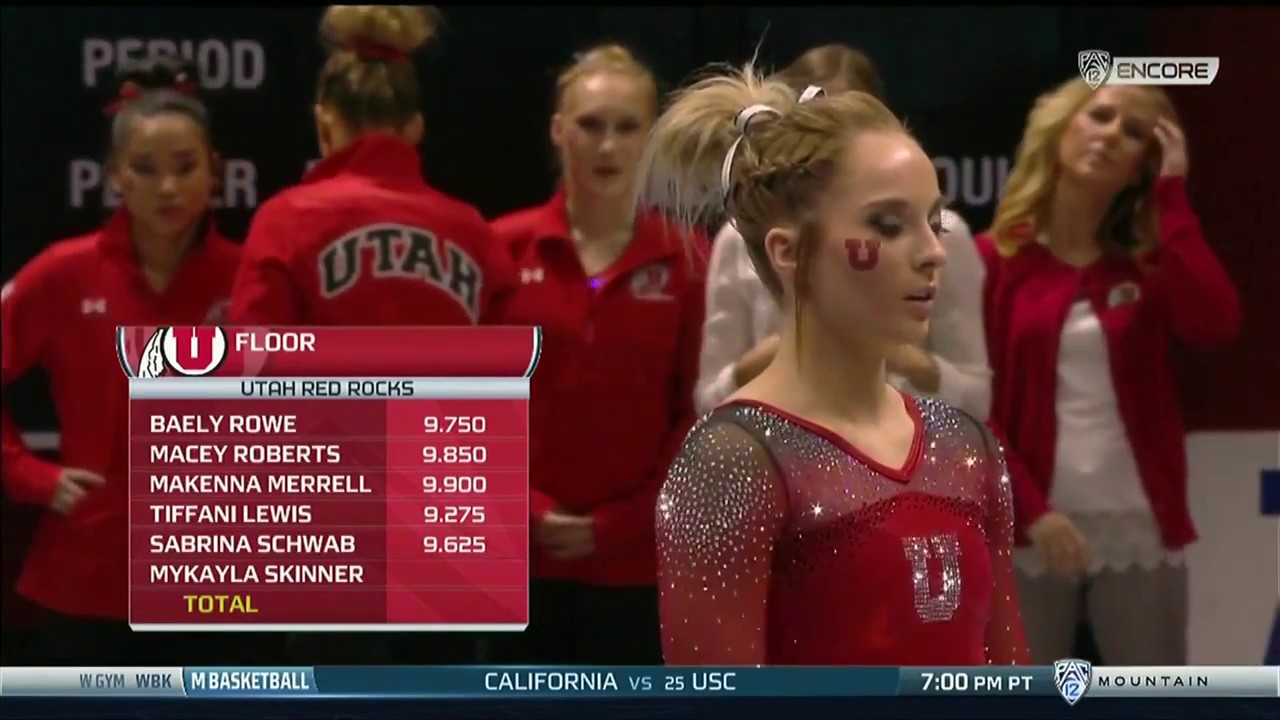 MyKayla Skinner (Univ. of Utah) - 39.55 AA -  Vault - Bars - Beam - Floor
