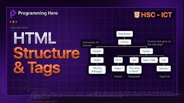 HTML Structure and HTML Tags | HSC ICT Chapter 4  || HSC ICT || HTML HSC