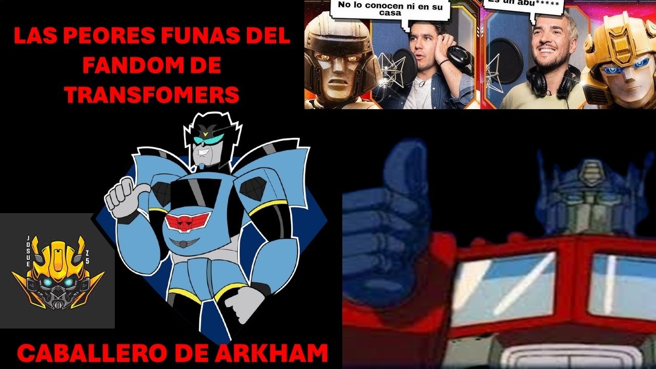 PEORES FUNAS DEL FANDOM DE TRANSFORMERS #transformers #funas #salseo #decepticons