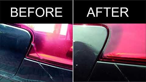 Cracked Car Light Lens