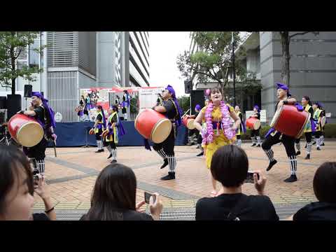 2019徳島文理大学沖縄県人会エイサーオープニング