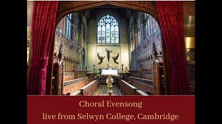 Choral Evensong Thursday 16 October, 2025