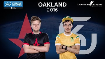CS:GO - Astralis vs. SK [Train] Map 1 - Semifinal - IEM Oakland 2016