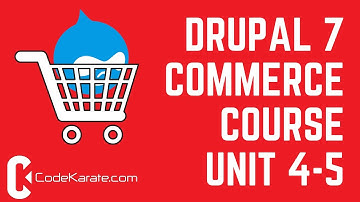 Unit 4-5 Creating a Product Type - Drupal 7 Commerce Course