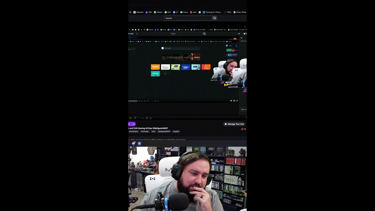 Live: Casual and Chill Gaming All Day! Shirt is live shop.jangutu.com