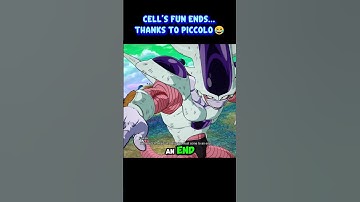 Cell’s Fun Ends… Thanks to Piccolo #sparkingzero #crashout #knockout