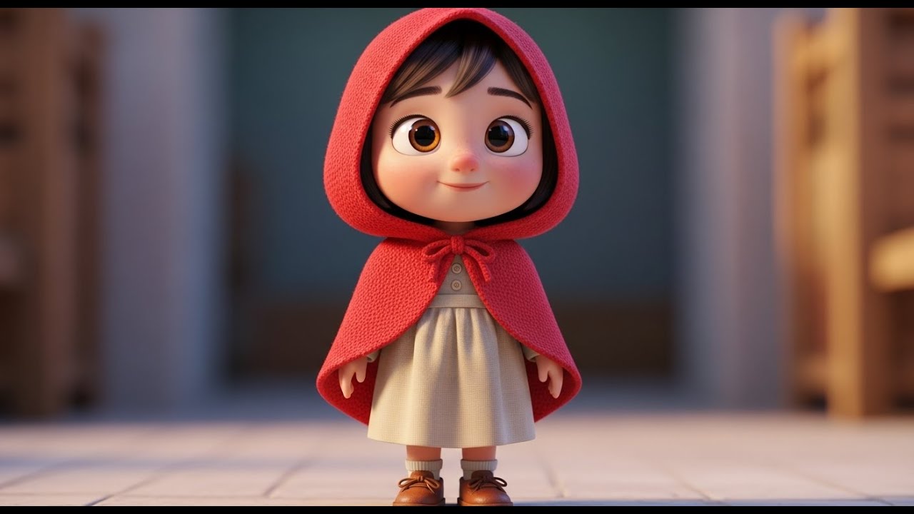 6️⃣ The Wolf Was Watching… 🐺😨 | Little Red Riding Hood 3D
