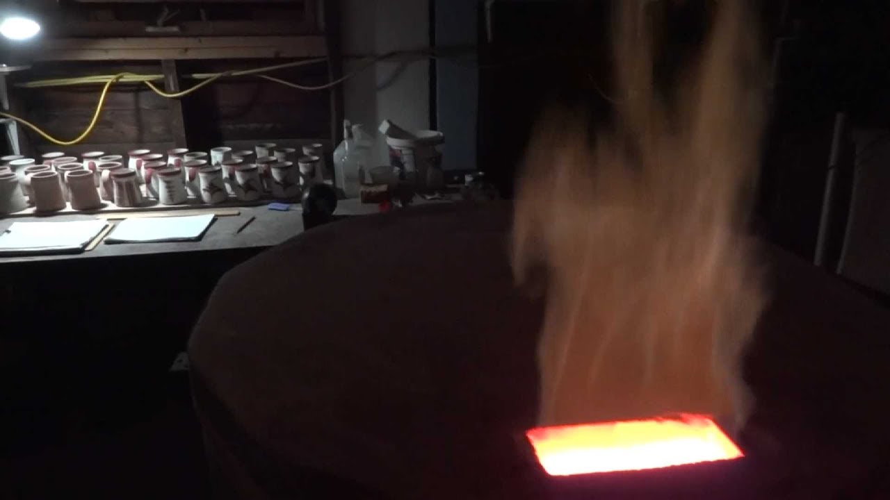 Kiln firing reduction from last firing Feb 15 with Simon Leach YouTube