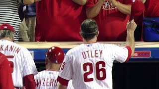TOR@PHI: Utley acknowledges, tips hat to the fans Profile