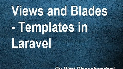 5. Views and Blade in Laravel