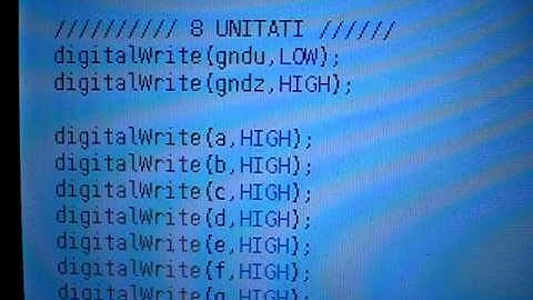 My forth Arduino project... Multiplexing (Part1/3)
