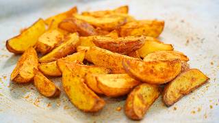 Crispy potatoes in the oven! The simplest recipe with one secret!