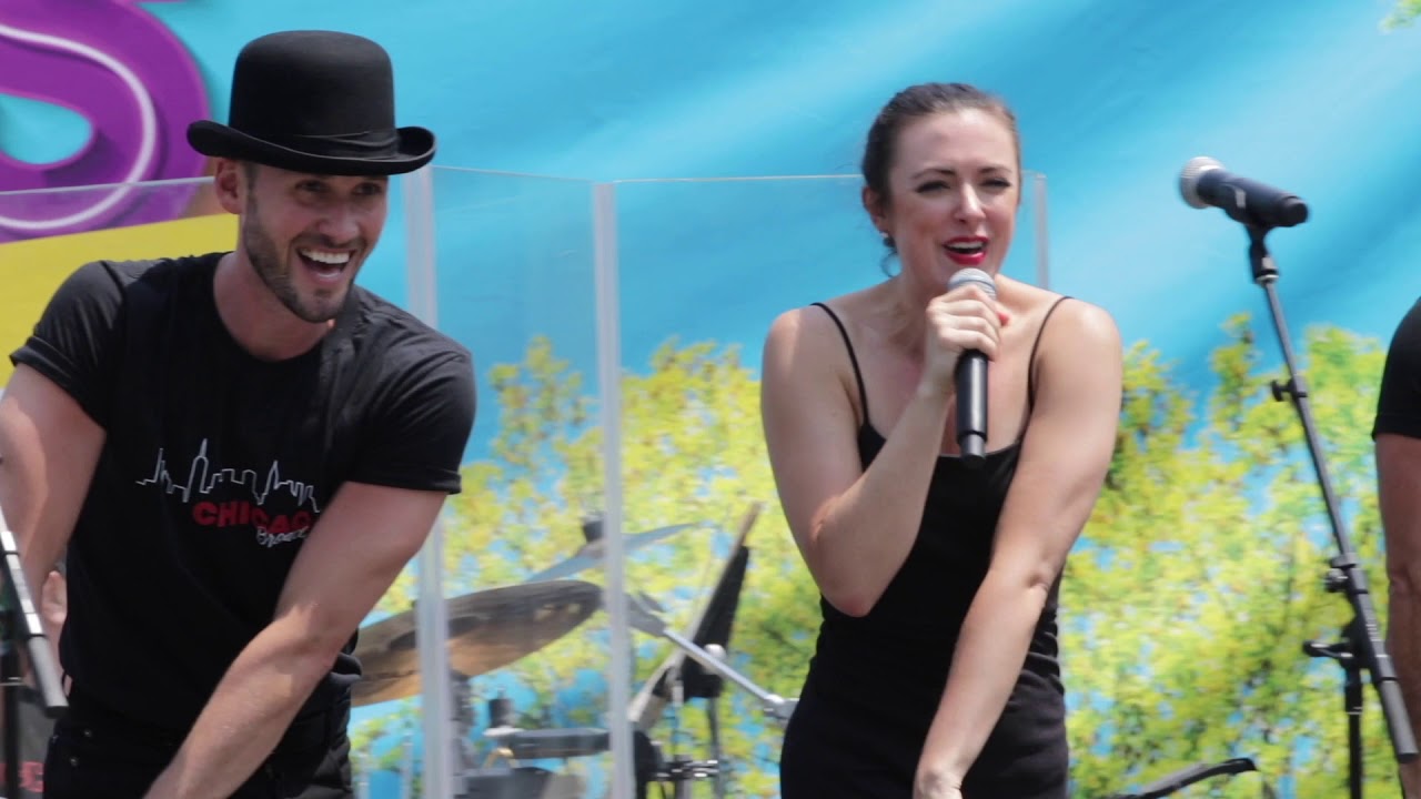 Desi Oakley performing "Me & My Baby" for Chicago at Broadway in the Boros