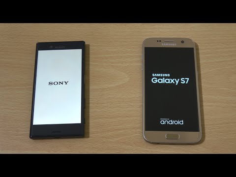 Sony Xperia X Compact vs Samsung Galaxy S7 - Speed Test!