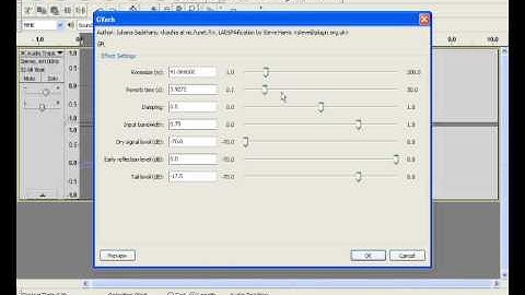 AudacityTutorial - How To Use Reverb