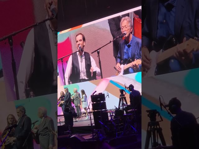Eric Clapton joins Del McCoury Band for You Were Always on My Mind at Crossroads 9/23/2023 class=