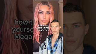 masc “bro” turns himself into megan fox (shocking result)