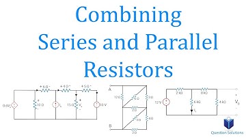 Combining Series and Parallel Resistors | Engineering Circuit Analysis | (Solved Examples)