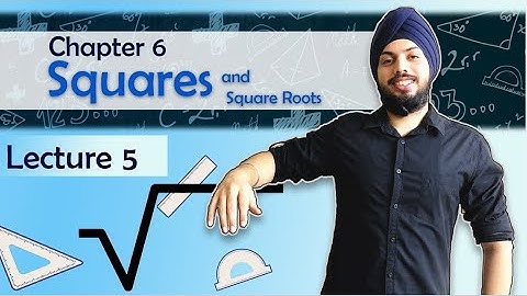 Class 8 Math Chapter 6|| Square and Square Roots 05 || Exercise 6.2, Pythagorean Triplet, Squares.