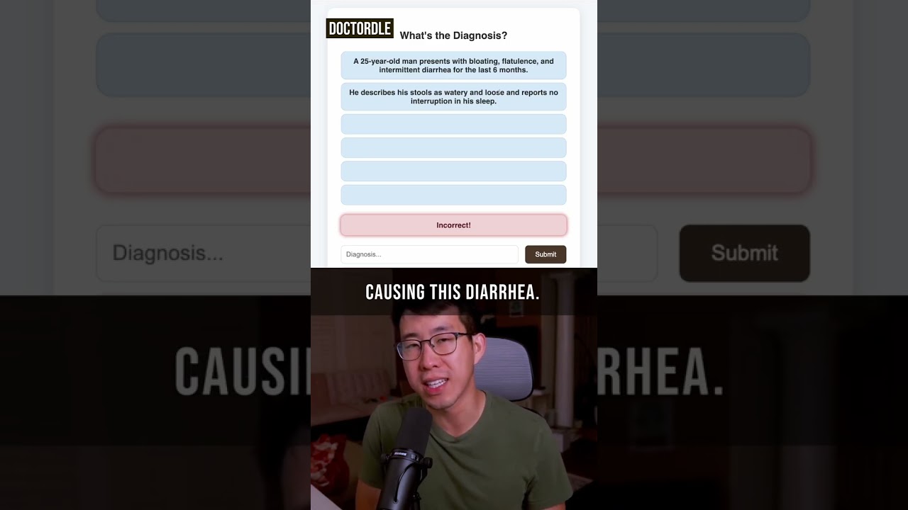 Why It's Important To Ask If Diarrhea Happens During Sleep #medicine #meded #doctordle