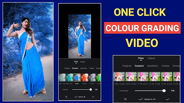 Video Colour Change Only 1 Click | Colour Grading Vn Video Editor | Video Colour Change Kaise Kare