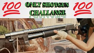 Only Shotgun Challange Continuously In 3 Matches By Tech Sujal Gamer