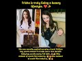 Trisha is truly living a luxury lifestyle.She was recently spotted carrying a Louis Vuitton bag wor