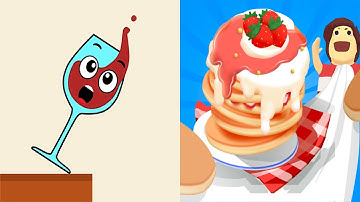 Spill It VS Pancake Run Android iOS Gameplay Ep 1