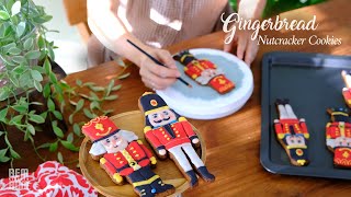VLOG End of the Year 2023 Making Gingerbread Nutcracker Cookies
