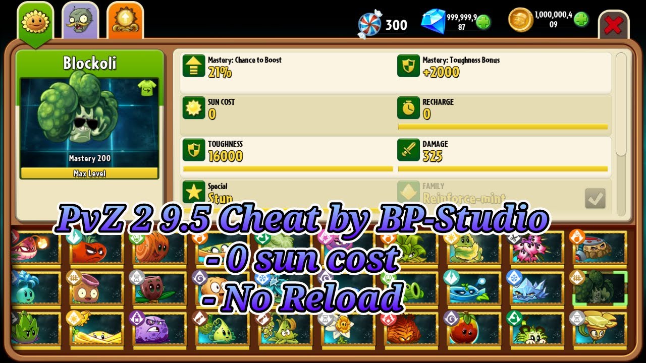 Cheat Plants Vs Zombies SUN 99999999 cheat engine 6.2 - video Dailymotion