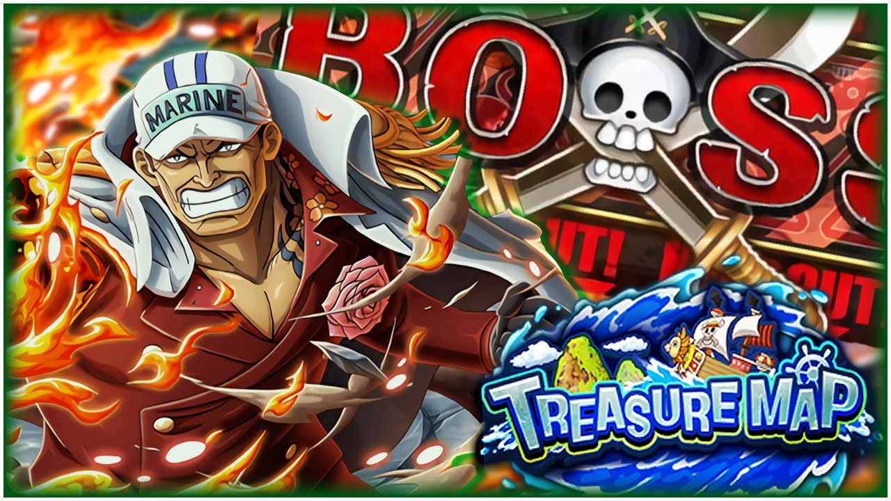 Quick and Easy! Treasure Map Akainu Playthrough! (One Piece Treasure