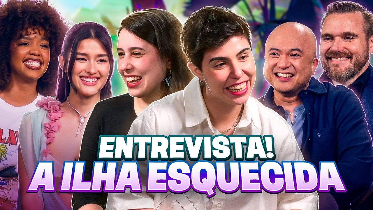 ENTREVISTA COM O ELENCO DE A ILHA ESQUECIDA!
