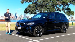 New Zealand Review: the BMW iX3 is serious... yet surprisingly fun!