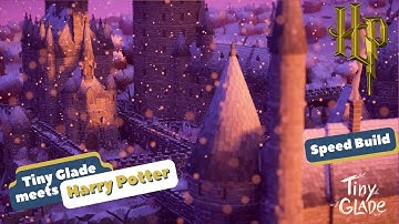 Hogwarts in Tiny Glade | Timelapse Relaxing